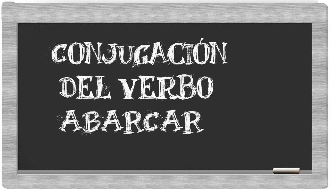 ¿abarcar en sílabas?