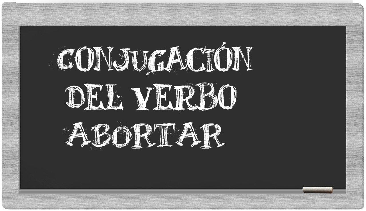 ¿abortar en sílabas?