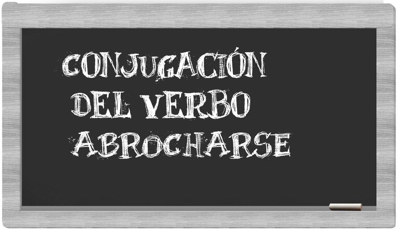 ¿abrocharse en sílabas?