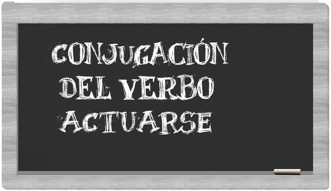 ¿actuarse en sílabas?