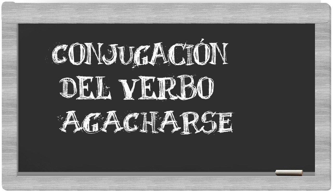 ¿agacharse en sílabas?
