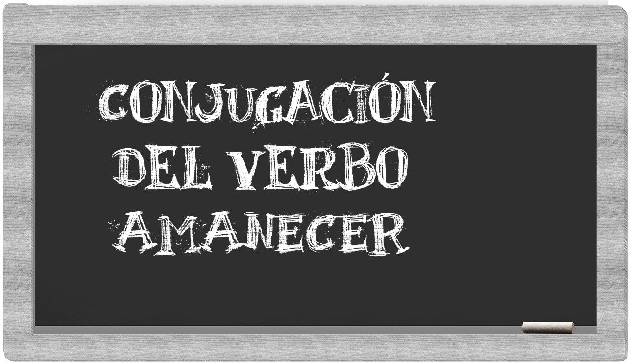 ¿amanecer en sílabas?