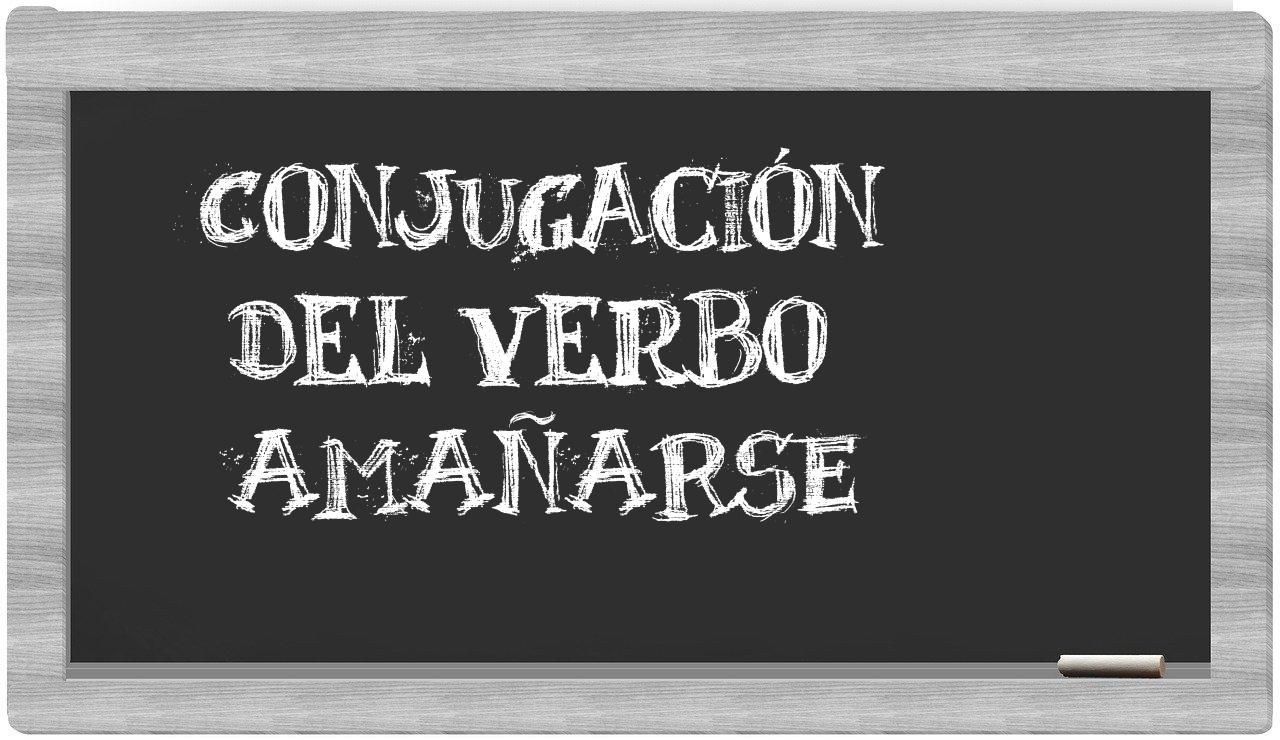 ¿amañarse en sílabas?