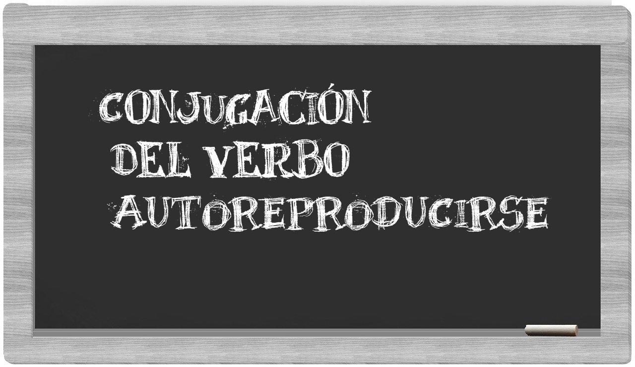 ¿autoreproducirse en sílabas?