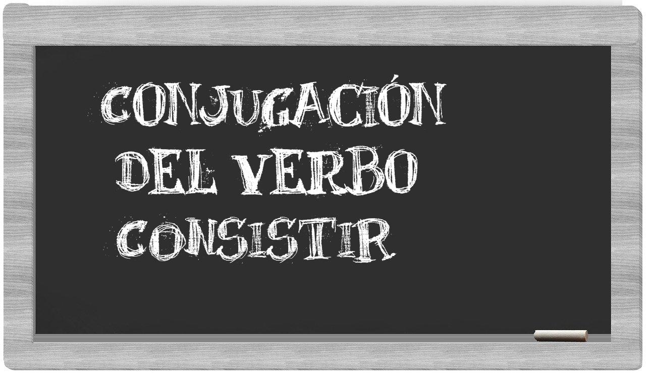 ¿consistir en sílabas?