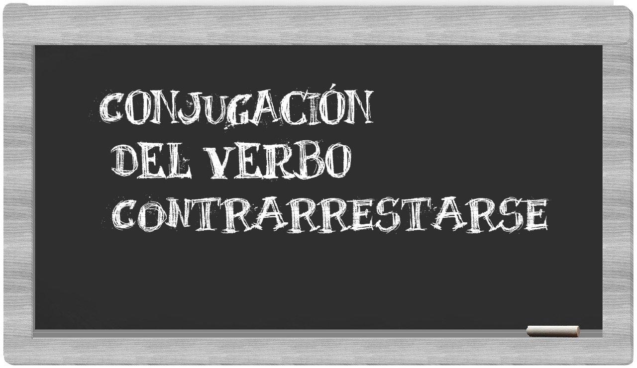 ¿contrarrestarse en sílabas?