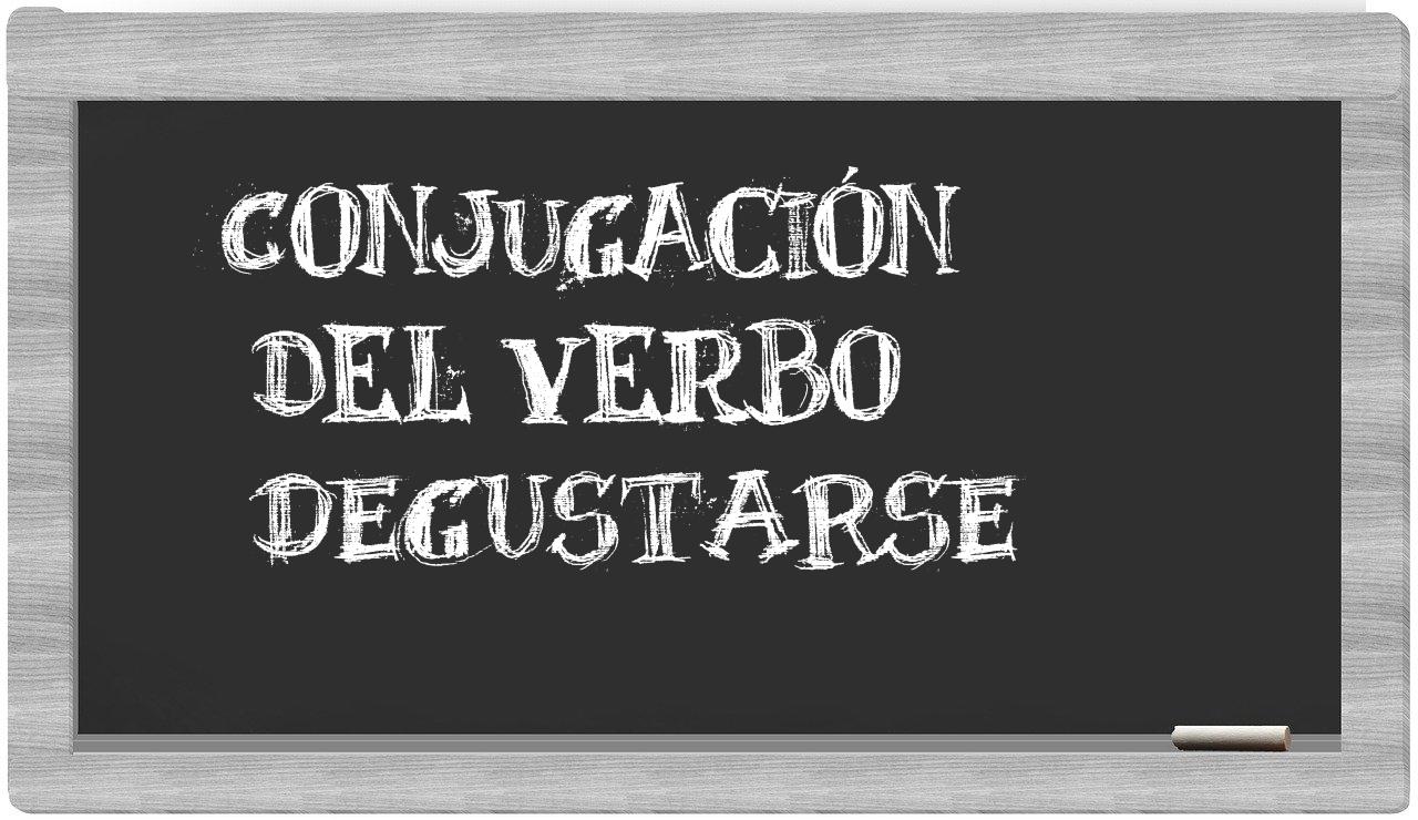 ¿degustarse en sílabas?