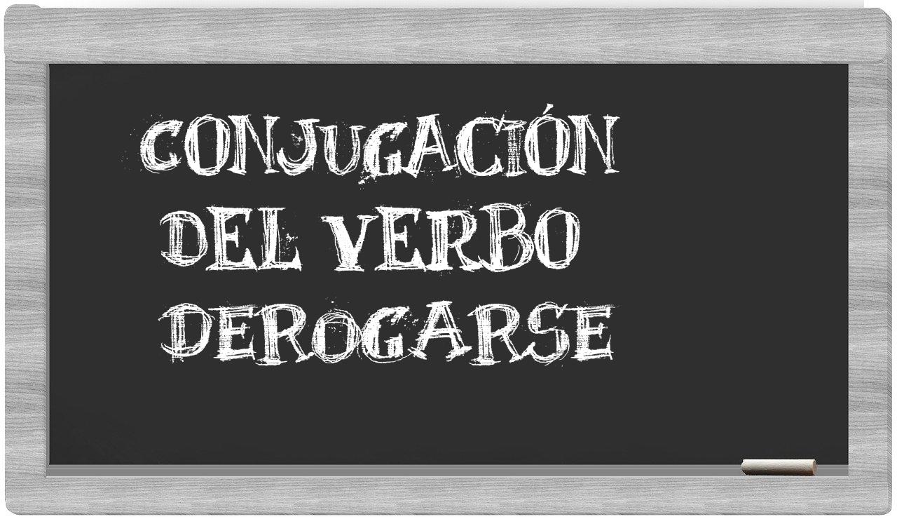 ¿derogarse en sílabas?