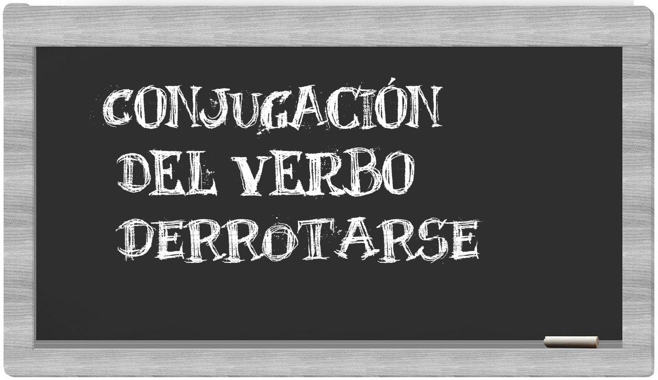 ¿derrotarse en sílabas?