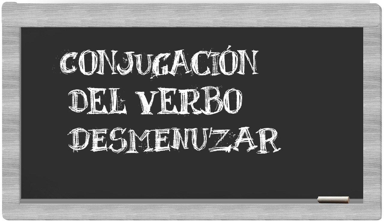 ¿desmenuzar en sílabas?