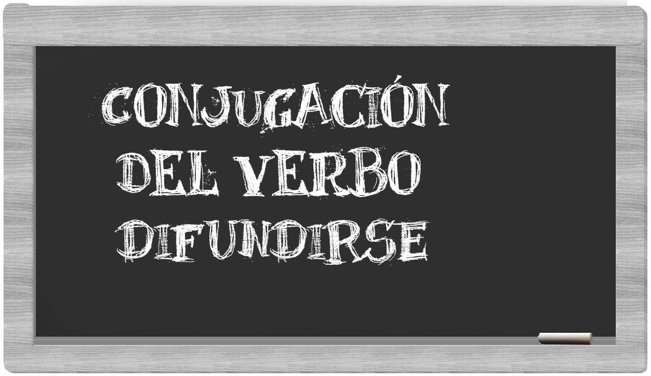 ¿difundirse en sílabas?