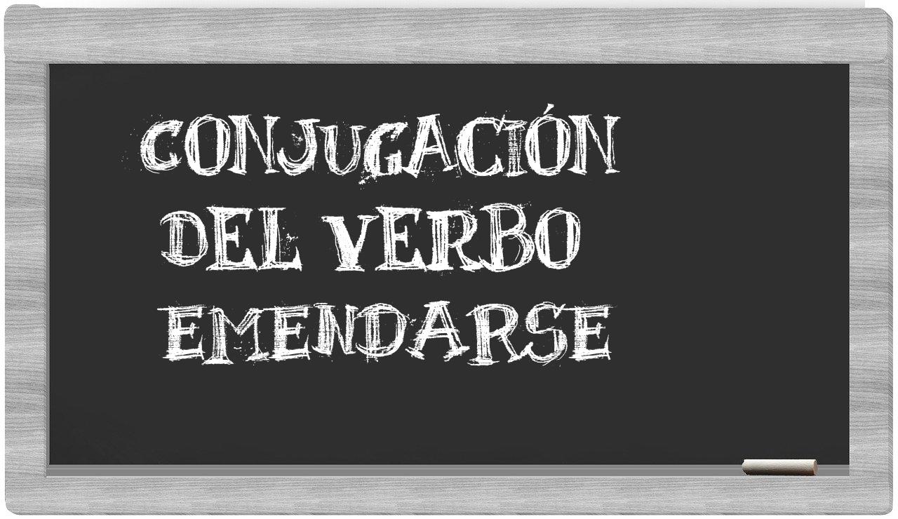 ¿emendarse en sílabas?