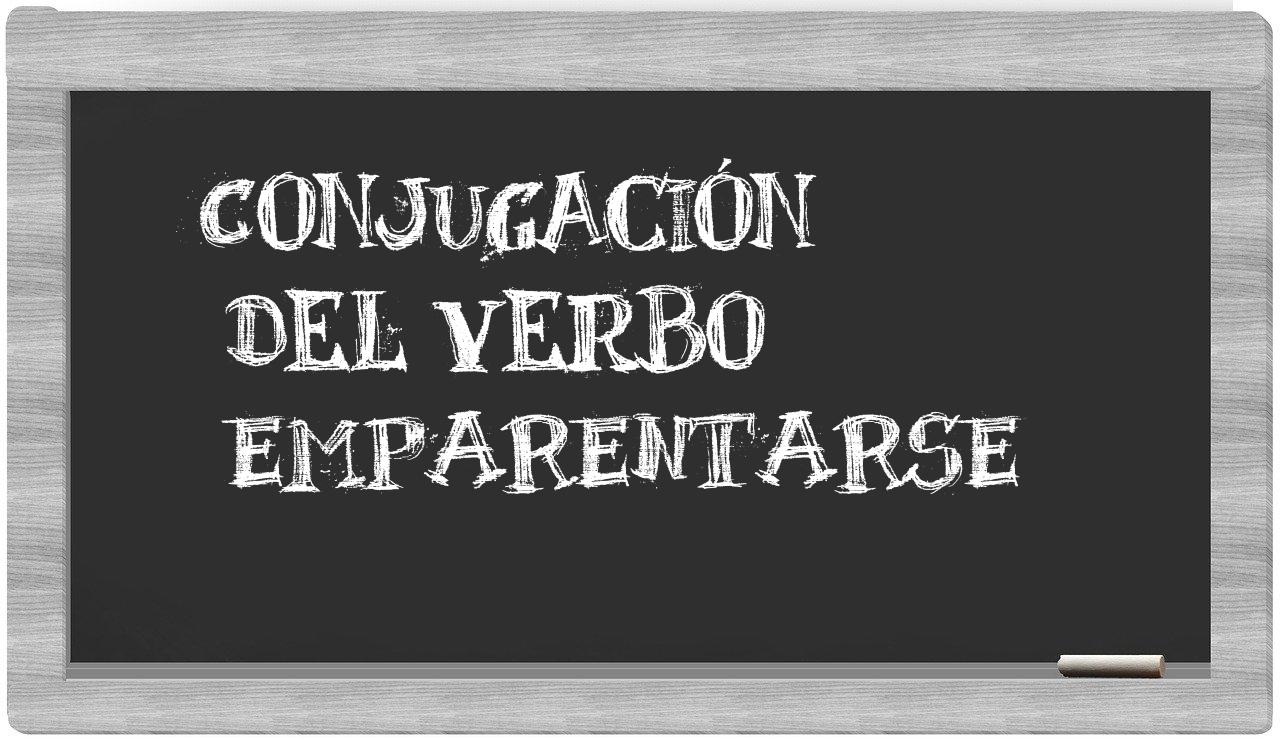 ¿emparentarse en sílabas?