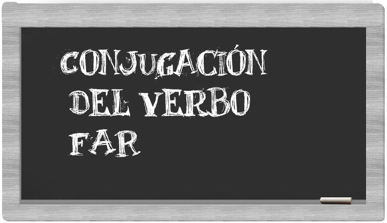 ¿far en sílabas?