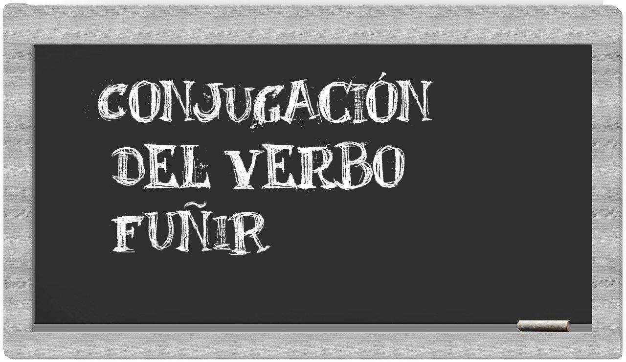 ¿fuñir en sílabas?