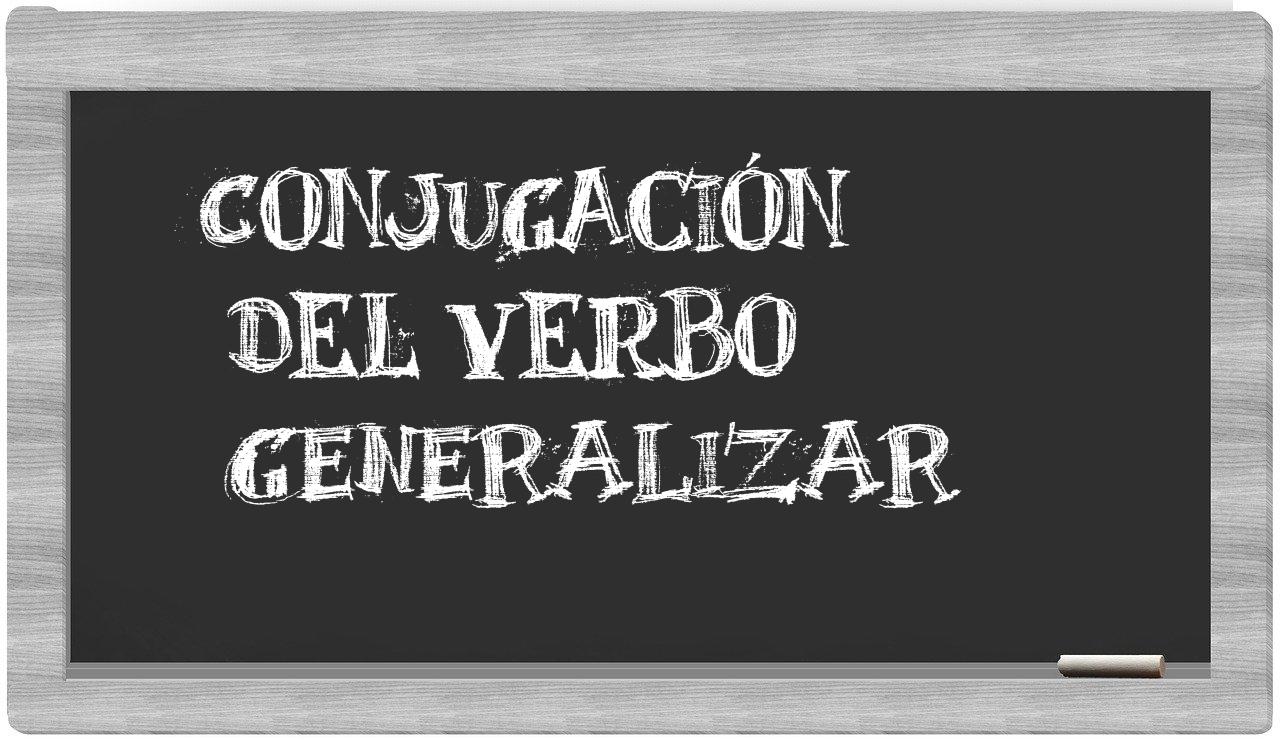 ¿generalizar en sílabas?