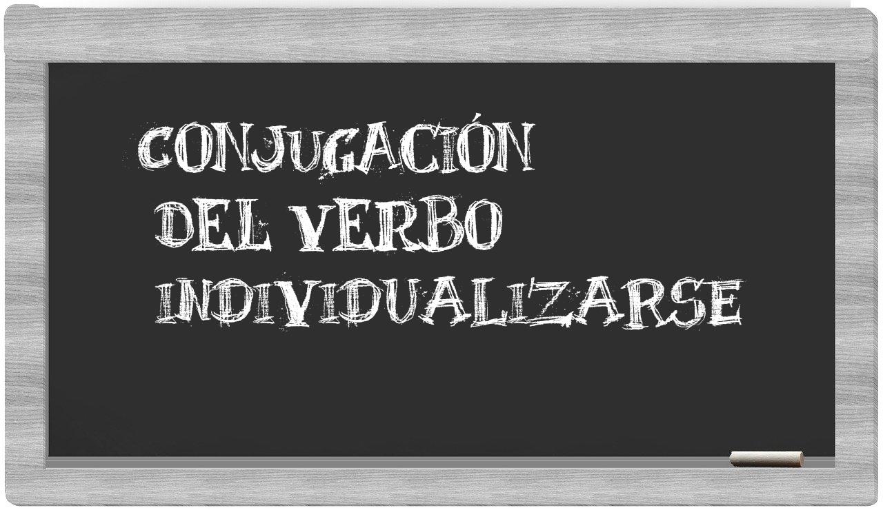 ¿individualizarse en sílabas?