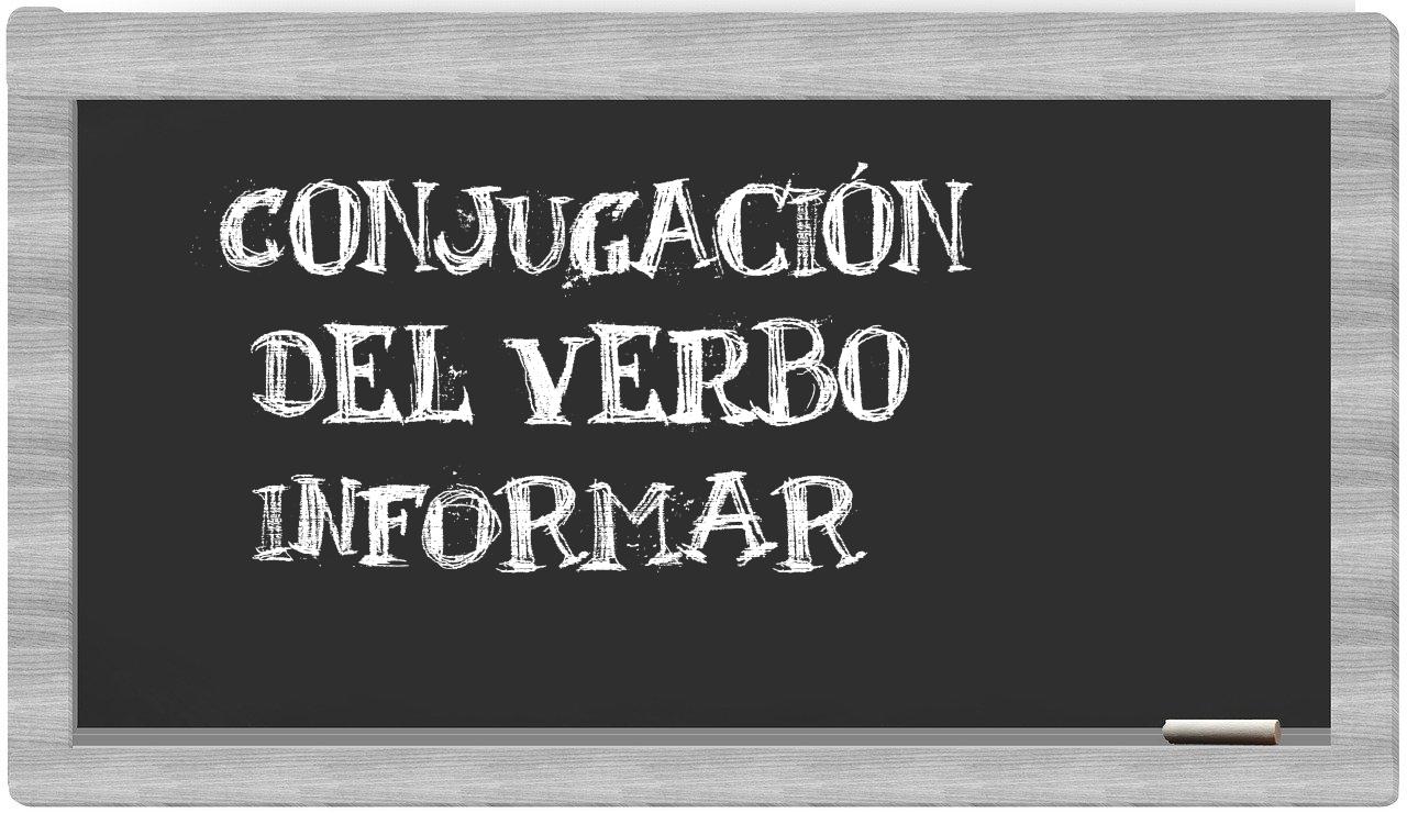 ¿informar en sílabas?