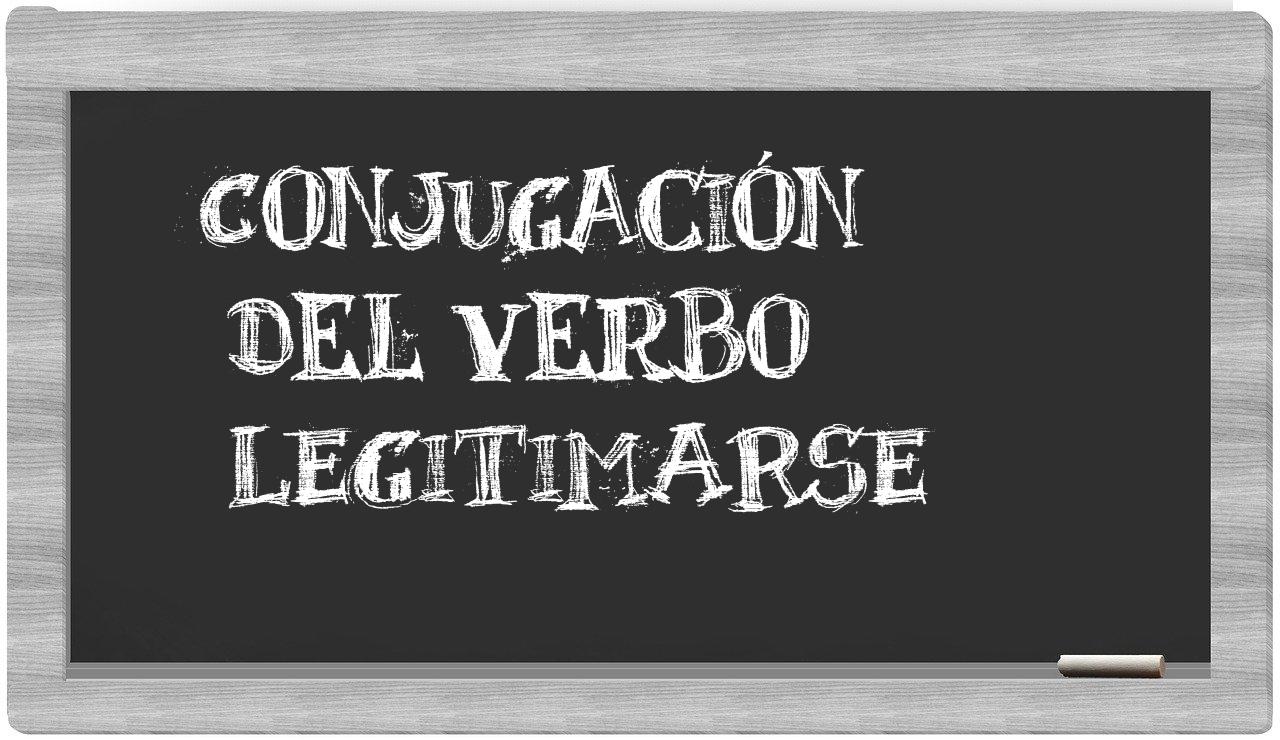 ¿legitimarse en sílabas?