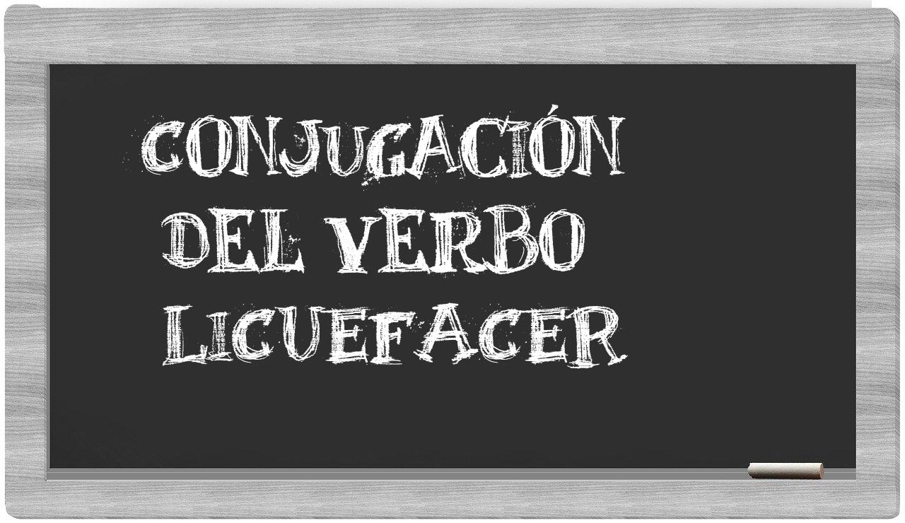 ¿licuefacer en sílabas?