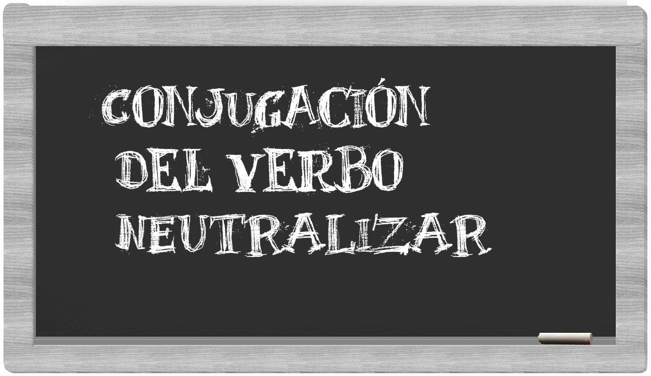 ¿neutralizar en sílabas?