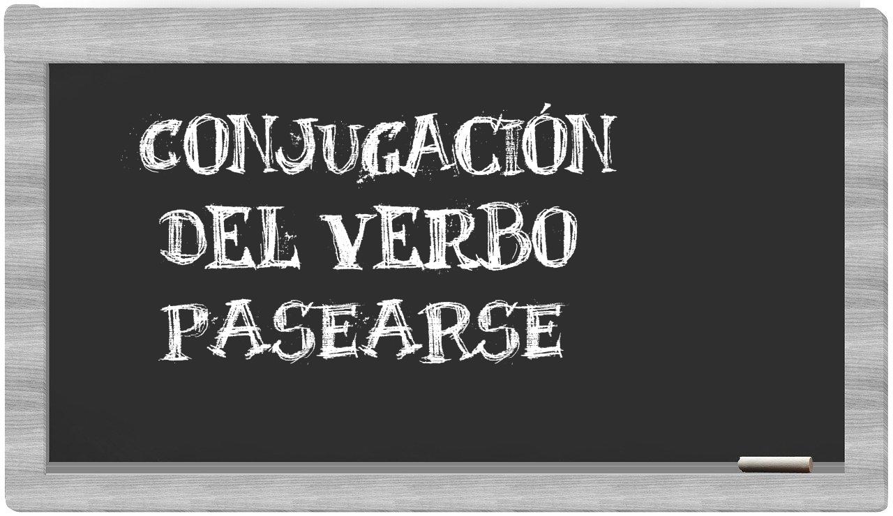 ¿pasearse en sílabas?