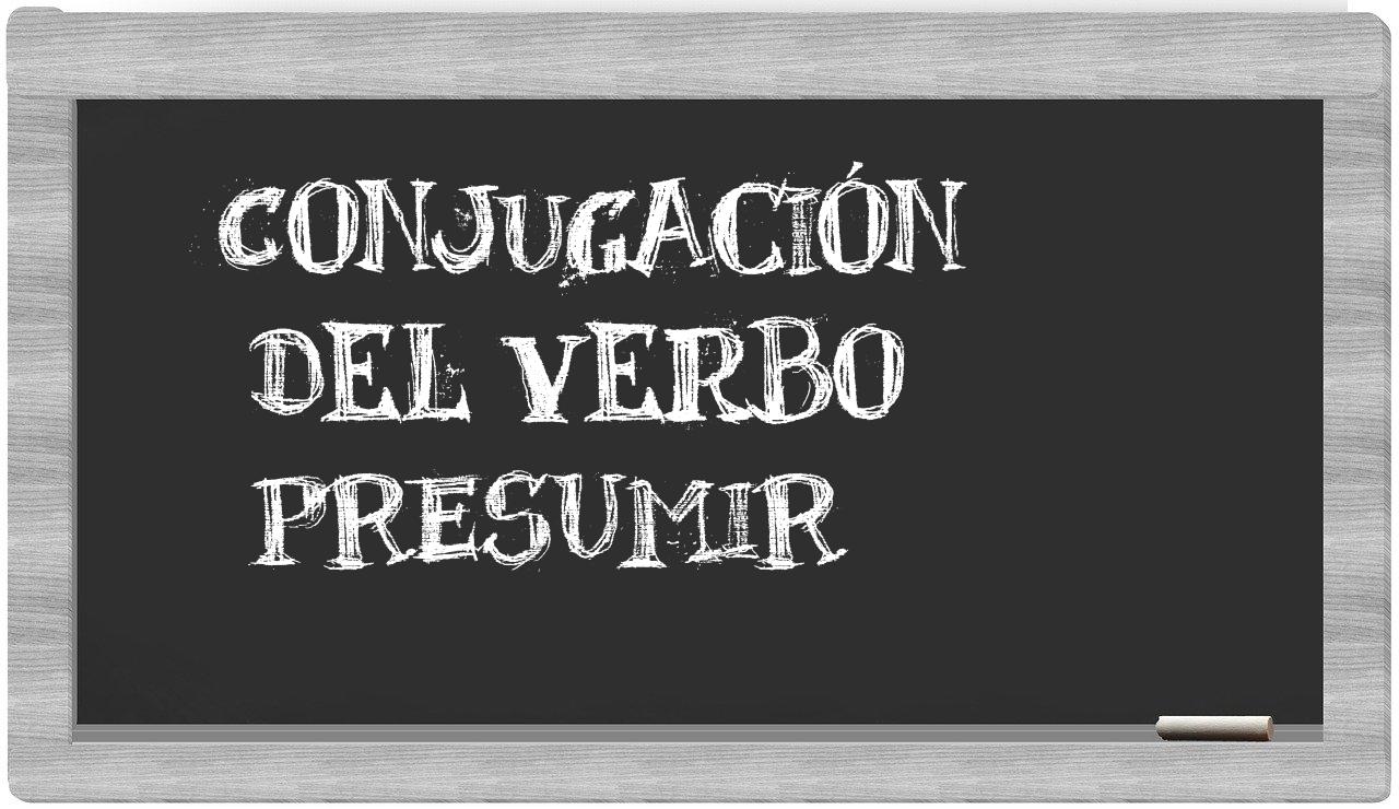 ¿presumir en sílabas?