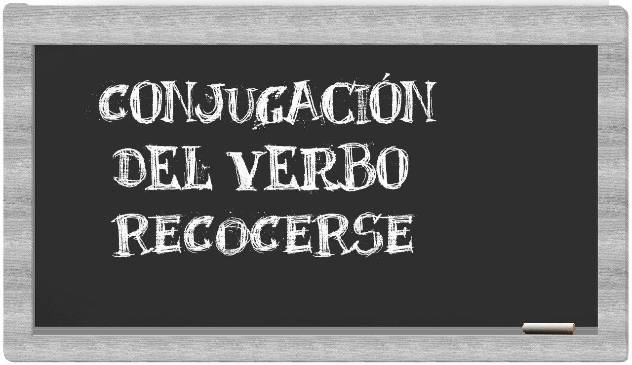 ¿recocerse en sílabas?