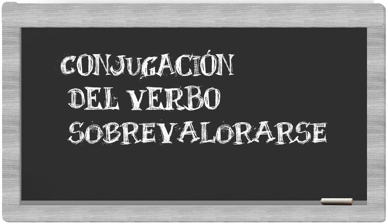 ¿sobrevalorarse en sílabas?