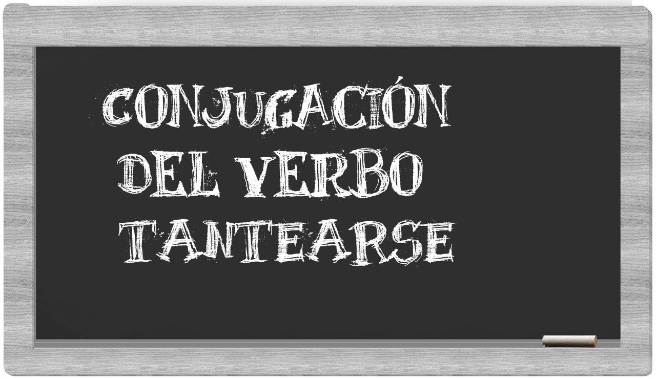 ¿tantearse en sílabas?