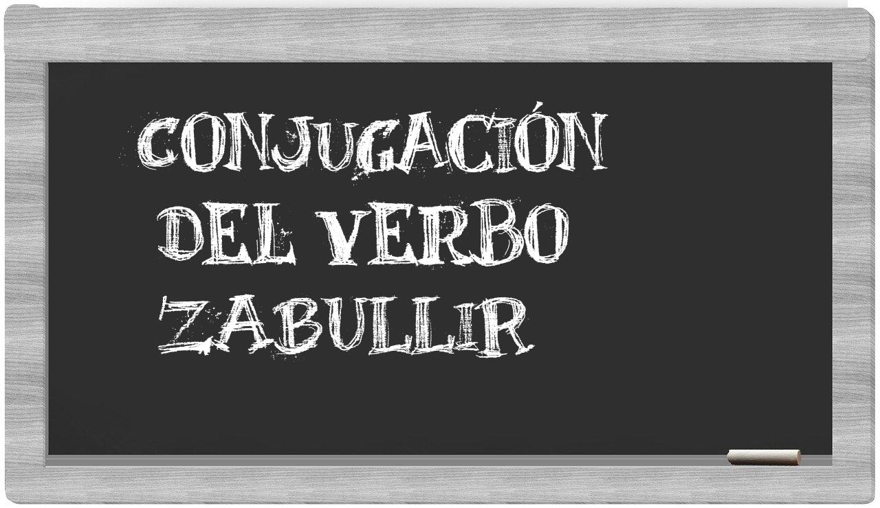 ¿zabullir en sílabas?